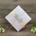 High End Custom Silk Wedding Invitation Folio